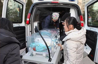 北安市妇婴监护型护送
